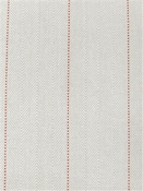 Copley Stripe Chili Roth and Tompkins Fabrics